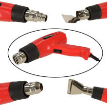 Ikonka Art.KX4718 Electric heat gun with temperature control 0-600 deg C + 4 interchangeable tips 1600W