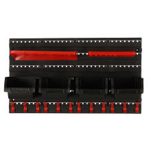 Ikonka Art.KX4716 Workshop organizer garage wall tool board shelves holders hooks hangers containers 48x21x1 cm
