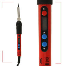 Ikonka Art.KX4715 Heated resistance soldering iron temperature control LCD display 80W