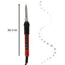 Ikonka Art.KX4715 Heated resistance soldering iron temperature control LCD display 80W