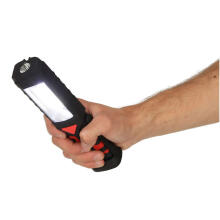 Ikonka Art.KX4709 3-in-1 workshop torch USB COB magnet rechargeable 1200 mAh 200 lm