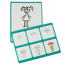 Ikonka Art.KX4698 MUDUKO Academy of the Young Artist Creative Cards 3+