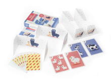 Ikonka Art.KX4696 MUDUKO The game I count animals Peter and memory playing cards 3+