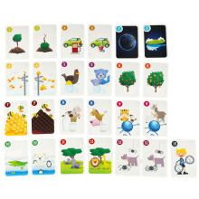Ikonka Art.KX4752_1 MUDUKO Game Edu Peter True or False Playing cards 4+