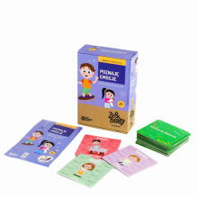 Ikonka Art.KX4695 MUDUKO Puzzle memory game I recognise emotions: a memory ecogame. Picture cards for children 2+