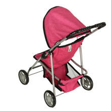 Ikonka Art.KX4652 Pram for dolls pram with canopy
