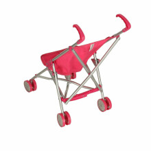 Ikonka Art.KX4651 Sulankstomas skėčio formos vežimėlis lėlių vežimėliui