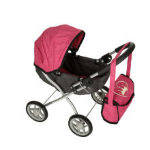 Ikonka Art.KX4650 Four-wheel pram for dolls gondola