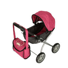 Ikonka Art.KX4650 Four-wheel pram for dolls gondola