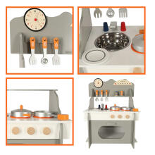 Ikonka MDF Art.KX4626  wooden kitchen for children large oven