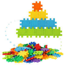 Ikonka Art.KX4604 Creative wafers construction blocks 100 el.