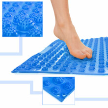 Ikonka Art.KX6356_1 Sensory massage correction mat blue
