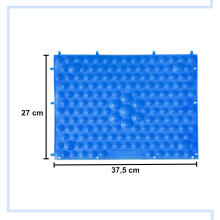 Ikonka Art.KX6356_1 Sensory massage correction mat blue