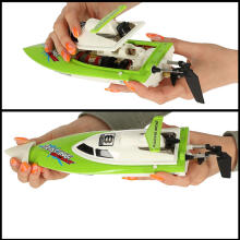 Ikonka Art.KX9030_2 RC remote control boat FT008 green