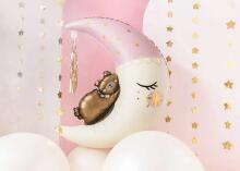 Ikonka Art.KX4558 Folijas balons Teddy Bear uz mēness 71cm x 86cm