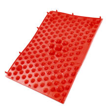 Ikonka Art.KX6356_2 Sensory massage correction mat red
