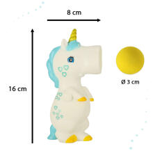 Ikonka Art.KX4519 Unicorn squish gun for foam balls shooting with balls