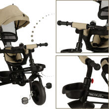 Ikonka Art.KX4511_1 TRIKE FIX Lite V2 trīsritenis bēšs