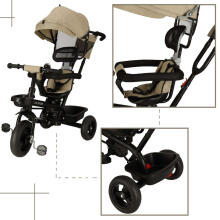 Ikonka Art.KX4511_1 TRIKE FIX Lite V2 trīsritenis bēšs