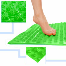 Ikonka Art.KX6356_4 Jutiminio masažo korekcijos kilimėlis žalias