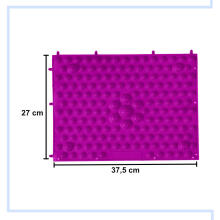 Ikonka Art.KX6356_5 Sensory massage correction mat purple