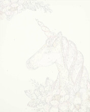 Ikonka Art.KX4497 Painting by numbers 40x50cm unicorn