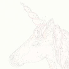 Ikonka Art.KX4497 Painting by numbers 40x50cm unicorn