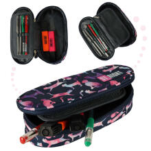 Ikonka Art.KX4477_1 BAMBINO stiff sachet pencil case with flap cats