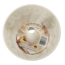 Ikonka Art.KX4472 Round cake tin with sleeve for baking muffins 22cm brown