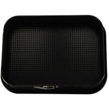 Ikonka Art.KX4467 Rectangular baking tray for cakes, desserts 34cm x 24cm black