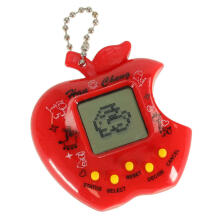 Ikonka Art.KX9721_5 Toy Tamagotchi electronic game apple red