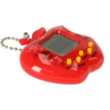 Ikonka Art.KX9721_5 Toy Tamagotchi electronic game apple red