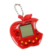Ikonka Art.KX9721_5 Toy Tamagotchi electronic game apple red