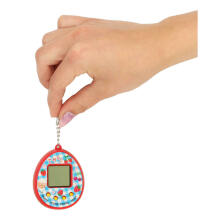 Ikonka Art.KX7929_5 Toy Tamagotchi electronic egg game red