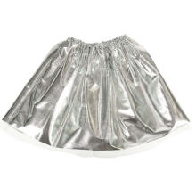 Ikonka Art.KX4433_1 Unicorn costume skirt headband silver