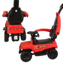 Ikonka Art.KX4412 Bezceļu auto stumšanas brauciens ar skaņu un gaismām sarkans