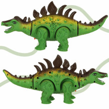 Ikonka Art.KX4401 Tālvadības pults vadāms dinozaurs RC Stegosaurus stegozaurs staigā iedegas gaisma rēca