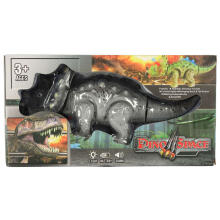 Ikonka Art.KX4400 Remote-controlled dinosaur RC Triceratops walks lights up roars