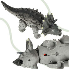 Ikonka Art.KX4400 Remote-controlled dinosaur RC Triceratops walks lights up roars