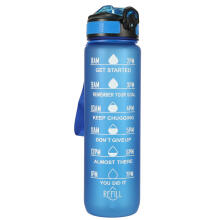 Ikonka Art.KX4398_2 Water bottle bidon 1l blue