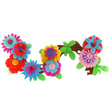 Ikonka Art.KX4396 Flowers creative blocks flower garden 48 elements