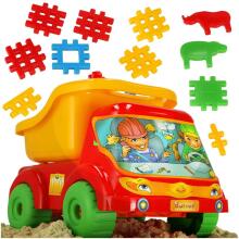 Ikonka Art.KX4388 Tipper truck Bartek + sand accessories