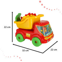 Ikonka Art.KX4388 Tipper truck Bartek + sand accessories