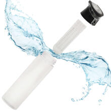 Ikonka Art.KX4391 Water bottle with fruit insert 800ml black