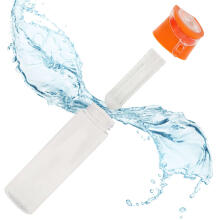 Ikonka Art.KX4391_2 Water bottle with fruit insert 800ml orange