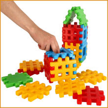 Ikonka Art.KX4387 Building block cube 24 pieces
