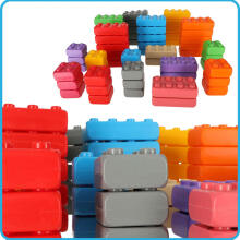Ikonka Art.KX4385 Coloured bricks junior 60 pieces