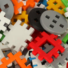 Ikonka Art.KX4383 Mini wafers construction blocks 140 pieces