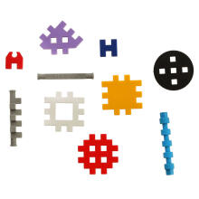 Ikonka Art.KX4383 Mini wafers construction blocks 140 pieces