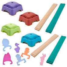 Ikonka Art.KX4380 Sensory balance beam for children obstacle course balance training
